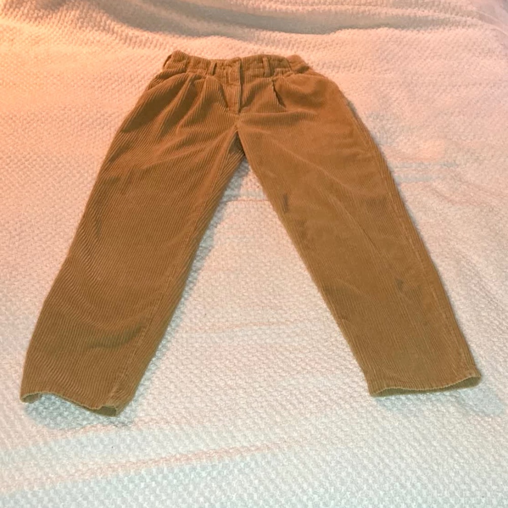 Vintage 1990s The Limited camel brown wide wale corduroys